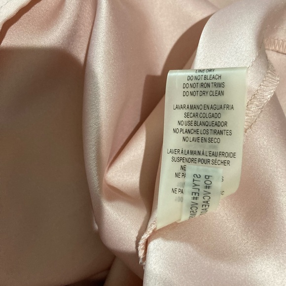 Halter Cocktail Dress - 4 - light pink - Picture 4 of 6